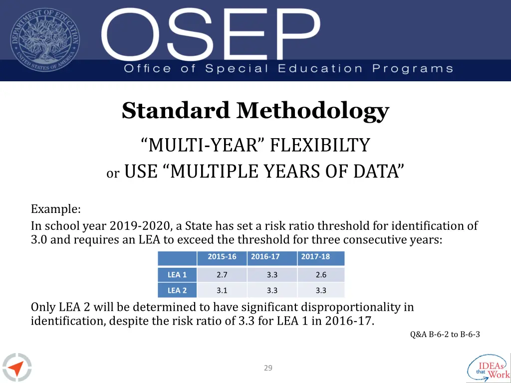 standard methodology 17