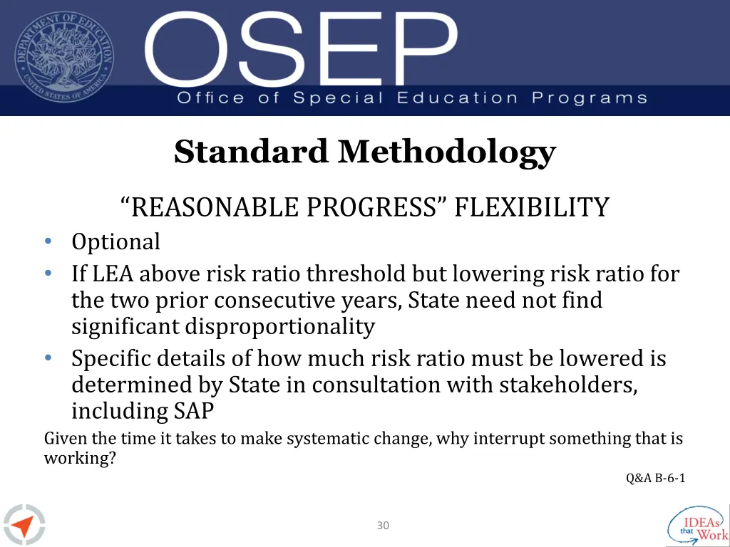 standard methodology 18