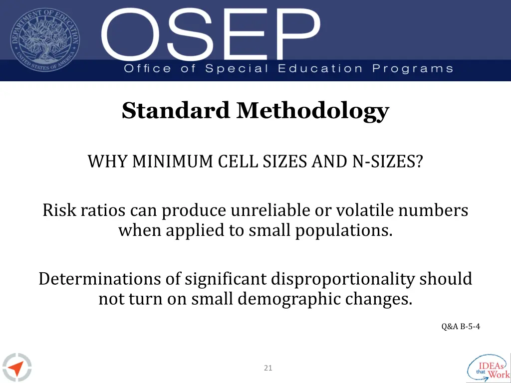 standard methodology 9