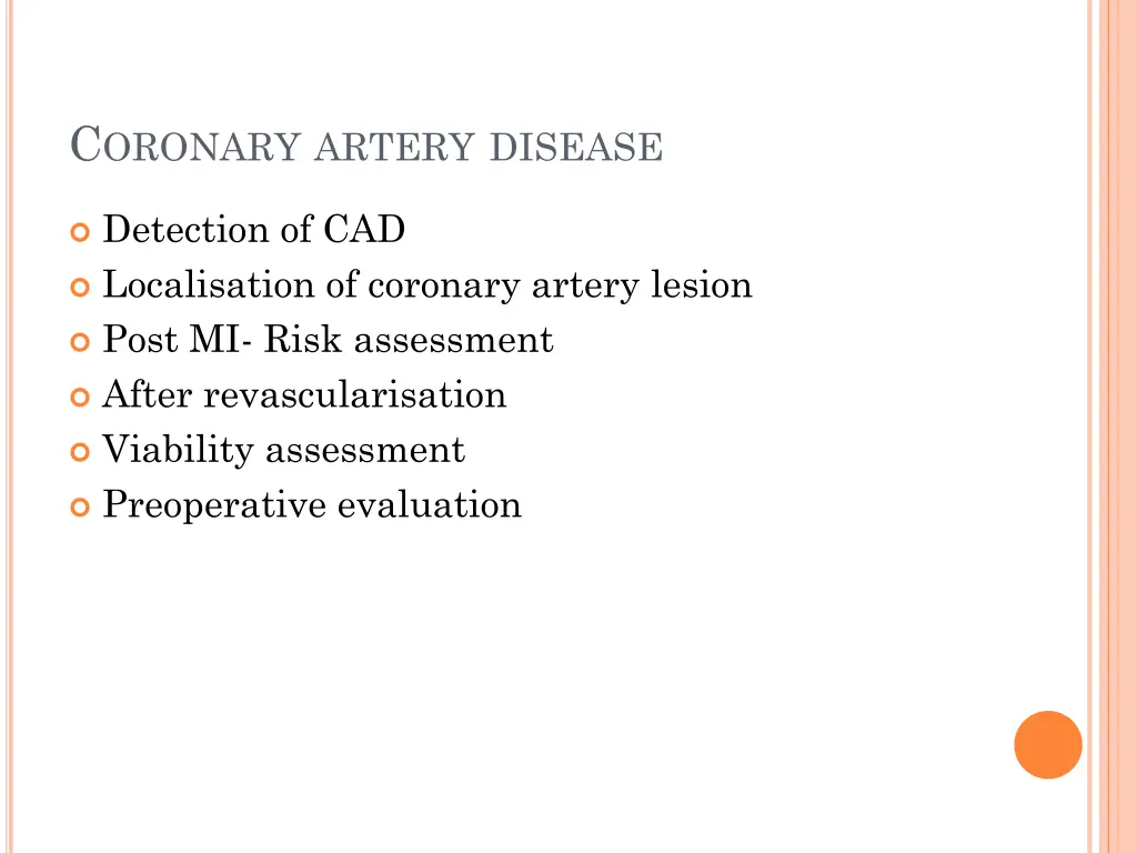 c oronary artery disease