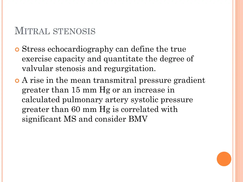 m itral stenosis 1