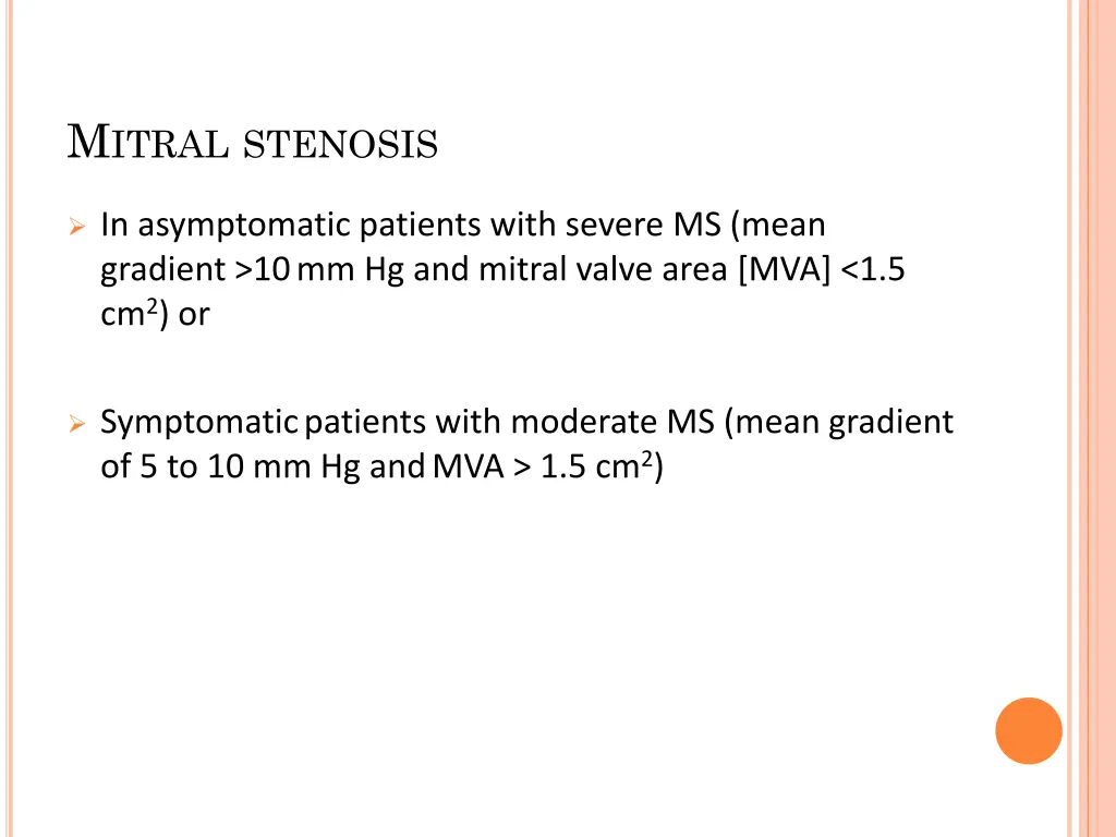 m itral stenosis 2