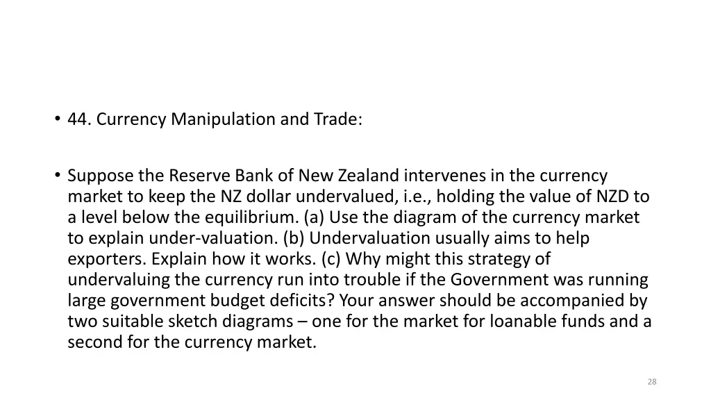 44 currency manipulation and trade