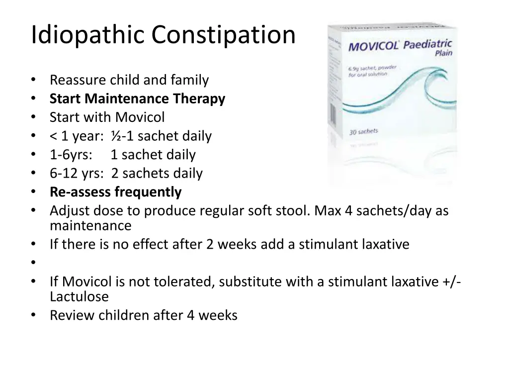 idiopathic constipation