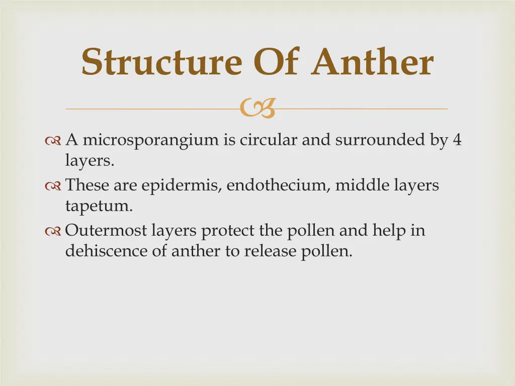 structure of anther