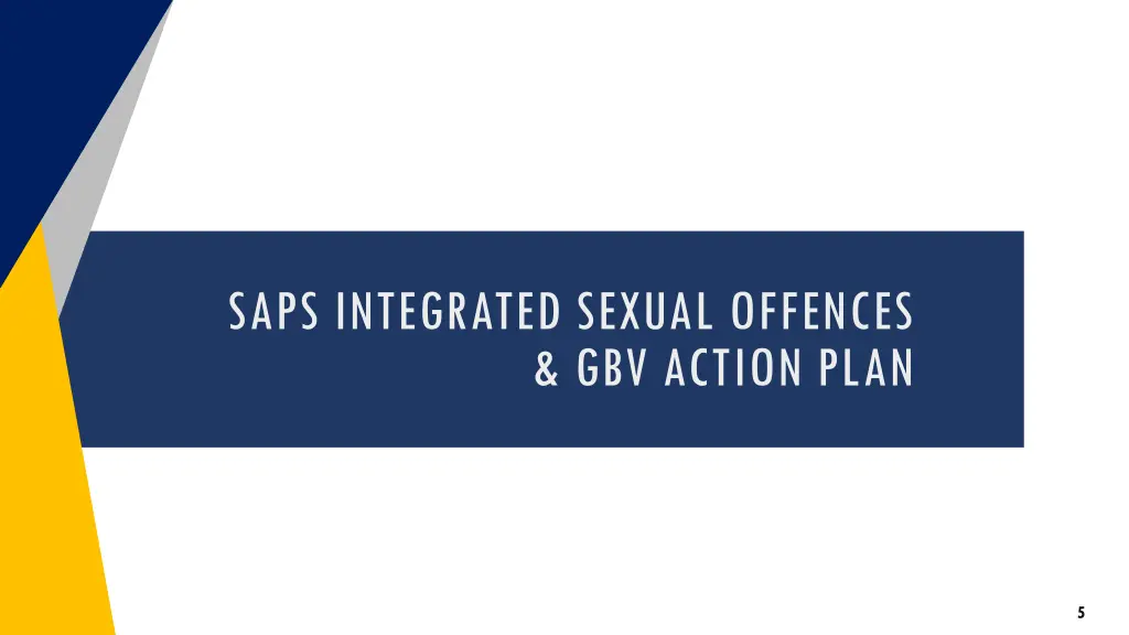 saps integrated sexual offences gbv action plan