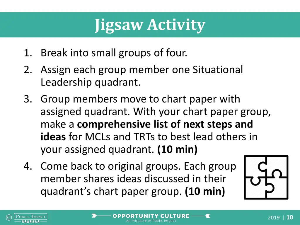 jigsaw activity