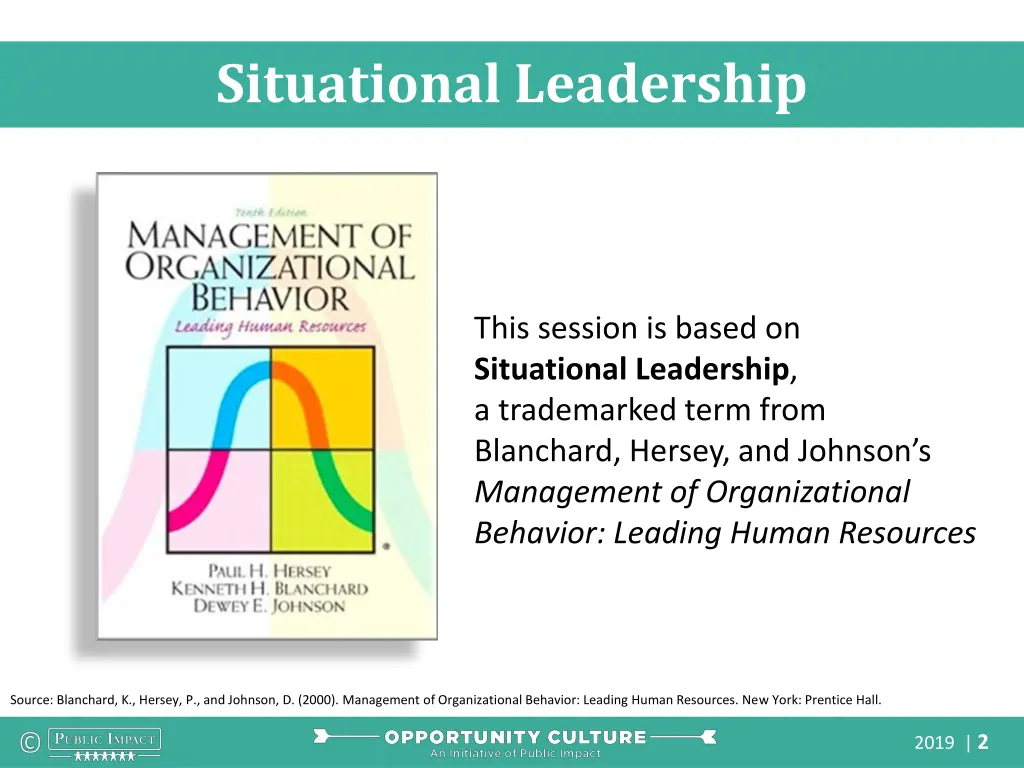 situational leadership