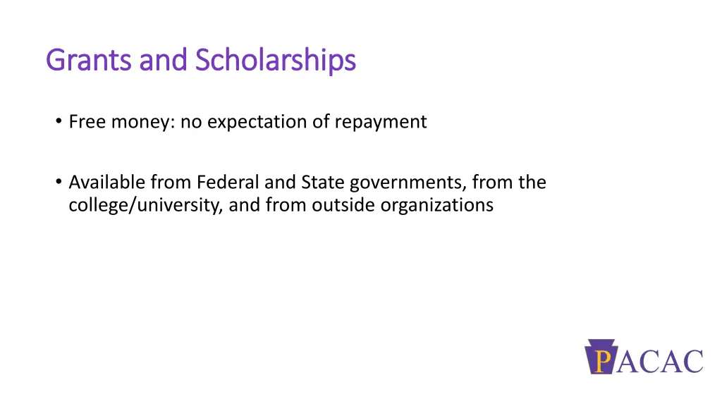 grants and scholarships grants and scholarships