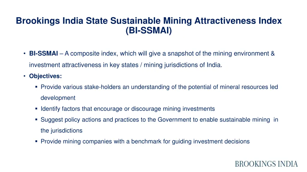 brookings india state sustainable mining