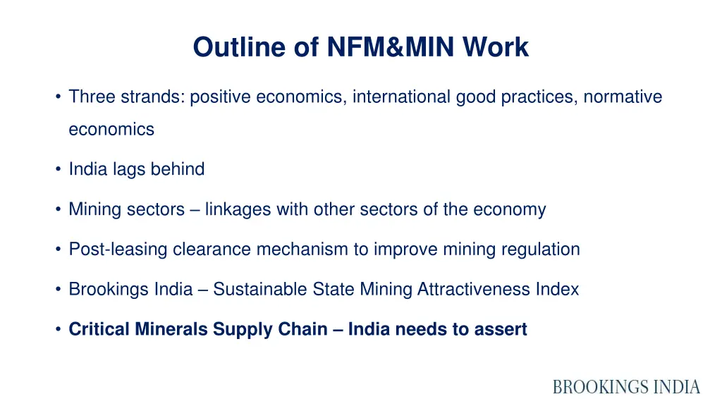 outline of nfm min work 5