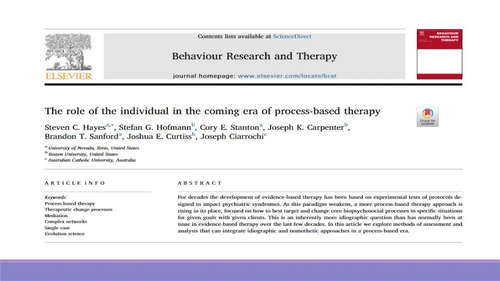 a way forward fap and pbt process based therapy