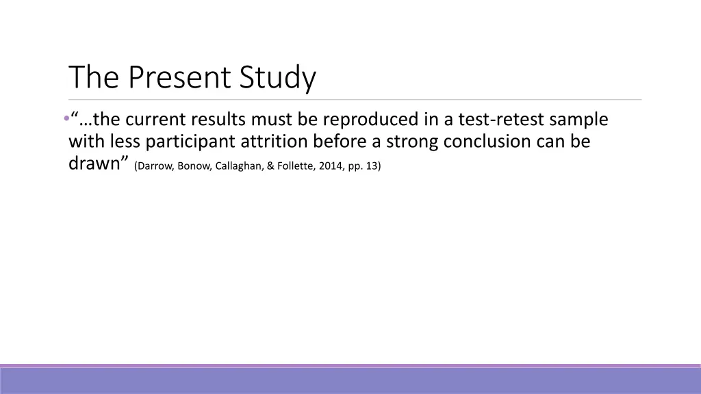 the present study the current results must