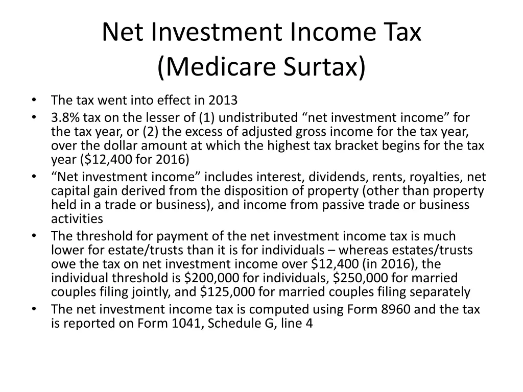 net investment income tax medicare surtax