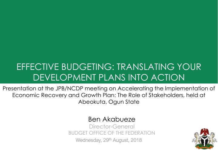 effective budgeting translating your development