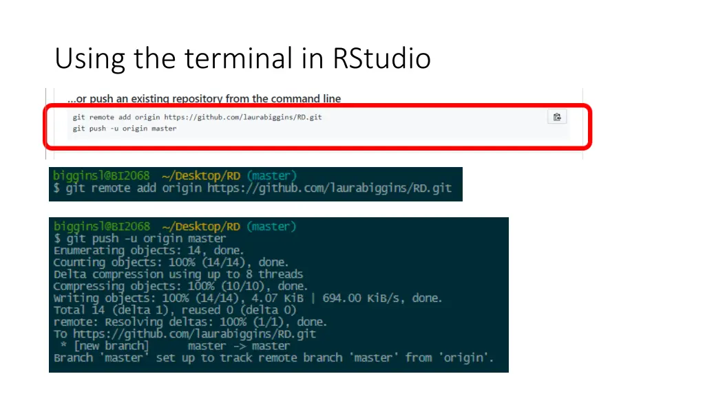 using the terminal in rstudio 1