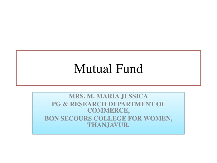 mutual fund