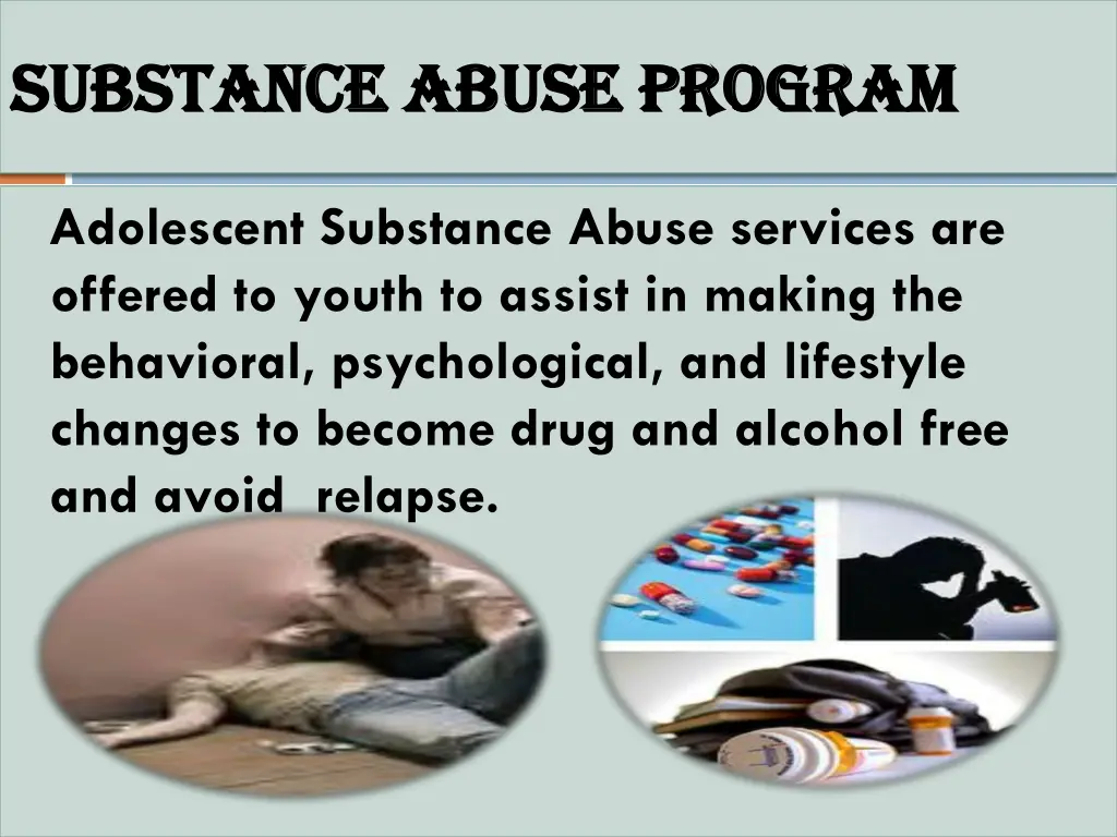 substance abuse program substance abuse program