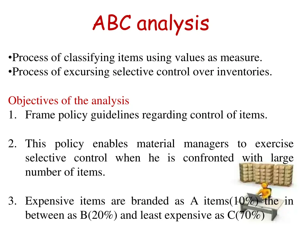 abc analysis