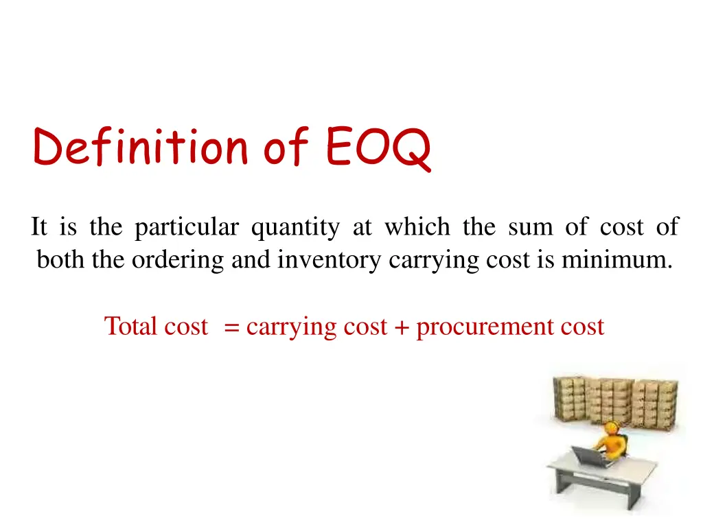 definition of eoq