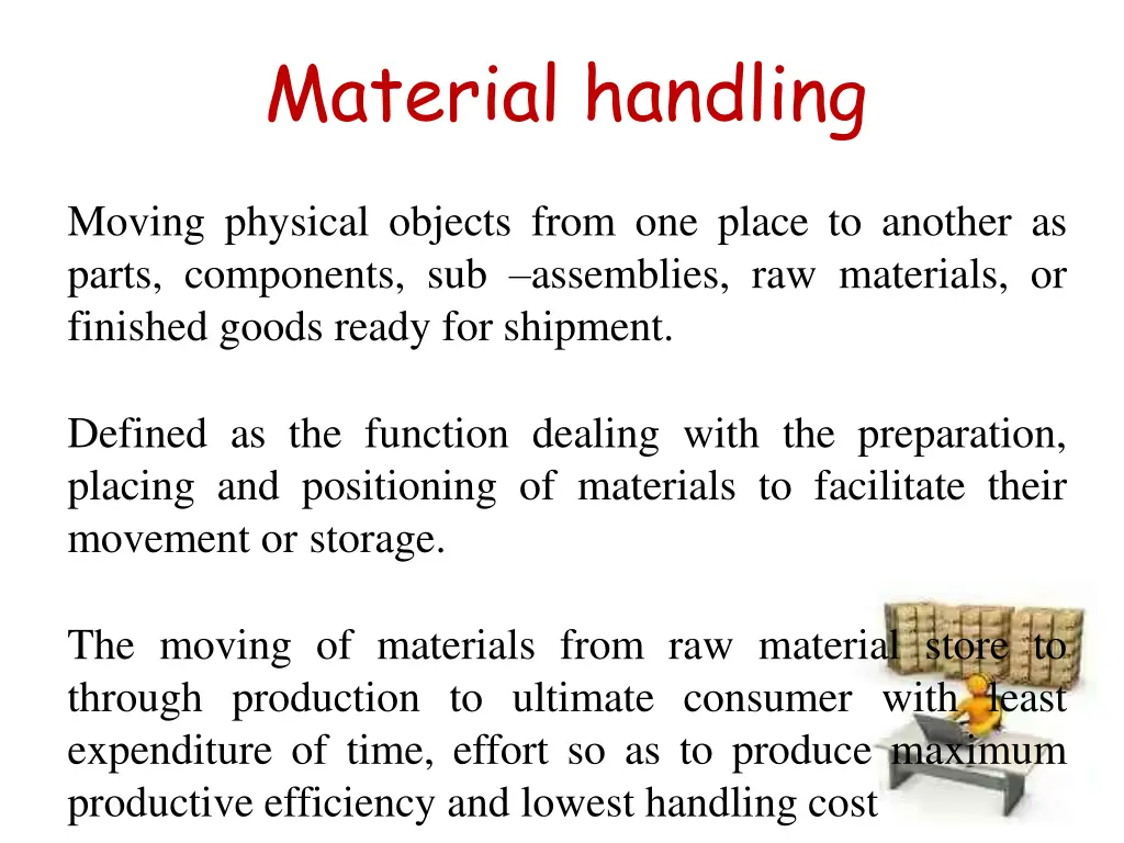 material handling