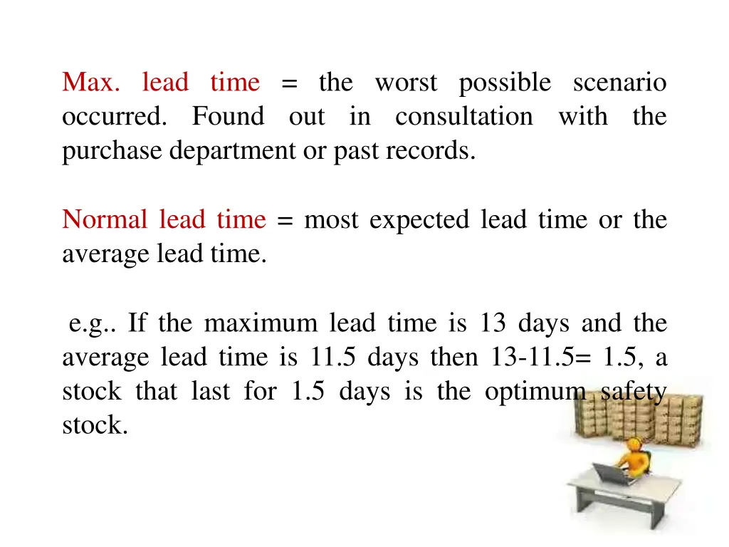 max lead occurred purchase department or past