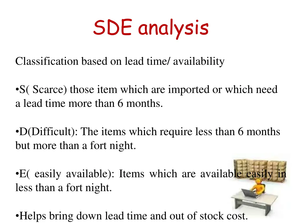 sde analysis