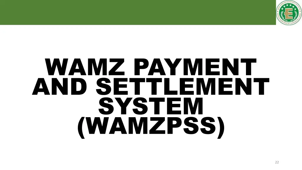 wamz payment and settlement system wamzpss