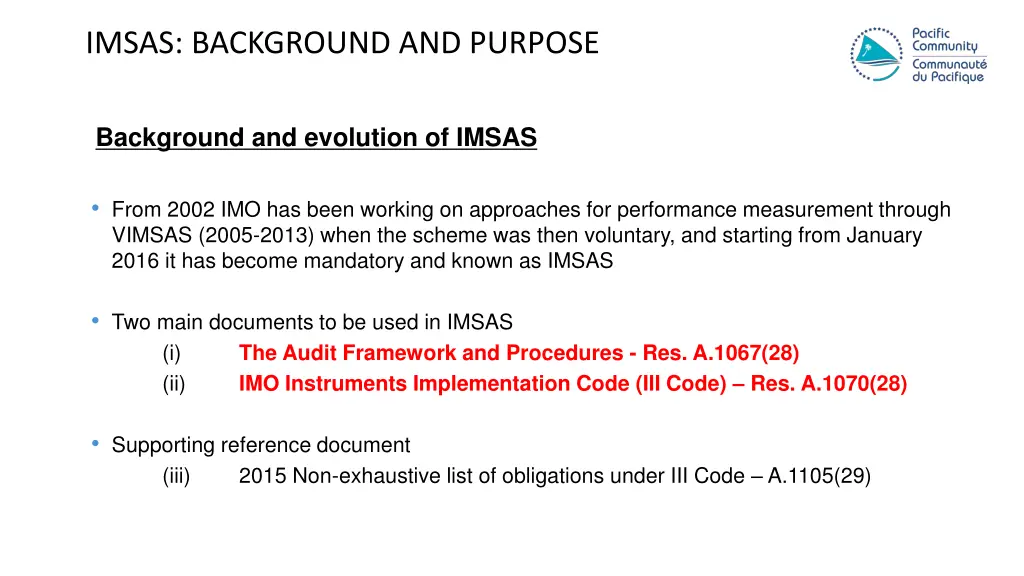 imsas background and purpose 3