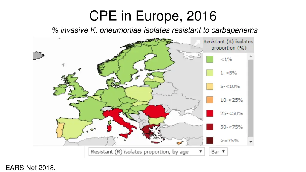 cpe in europe 2016 invasive k pneumoniae isolates