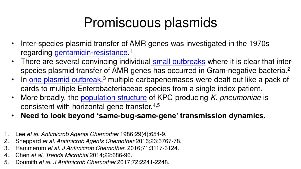 promiscuous plasmids