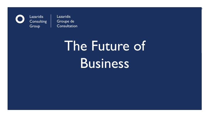 lazaridis groupe de consultation