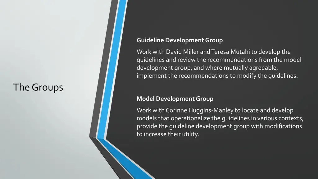 guideline development group