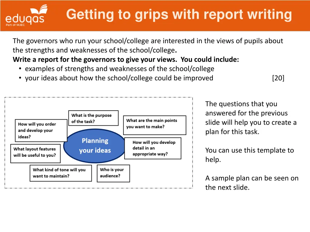 getting to grips with report writing 1