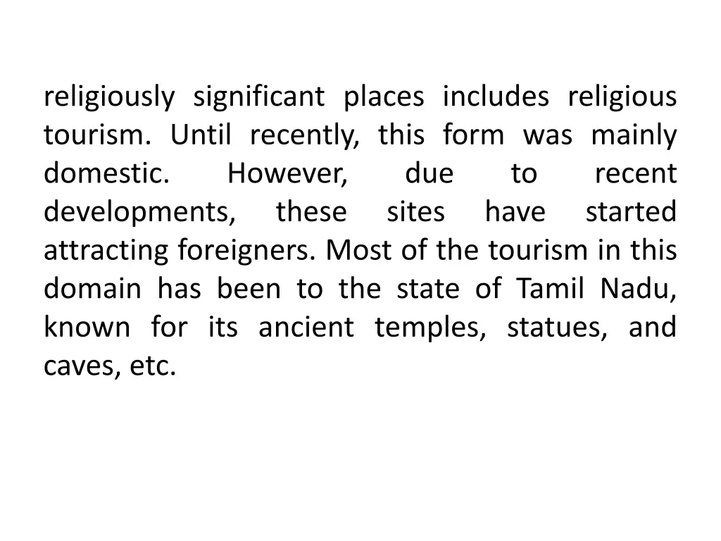 religiously significant places includes religious