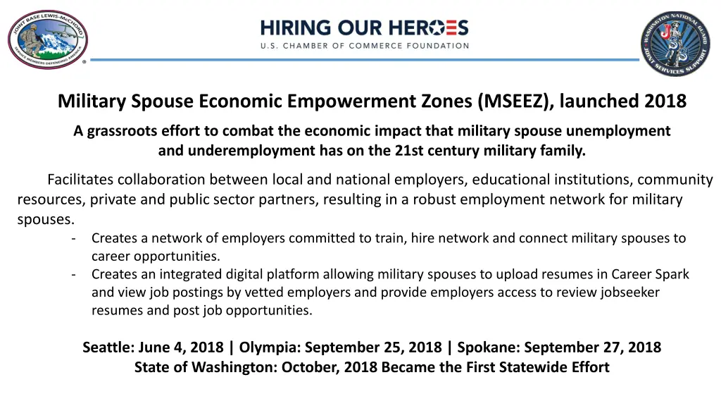 military spouse economic empowerment zones mseez