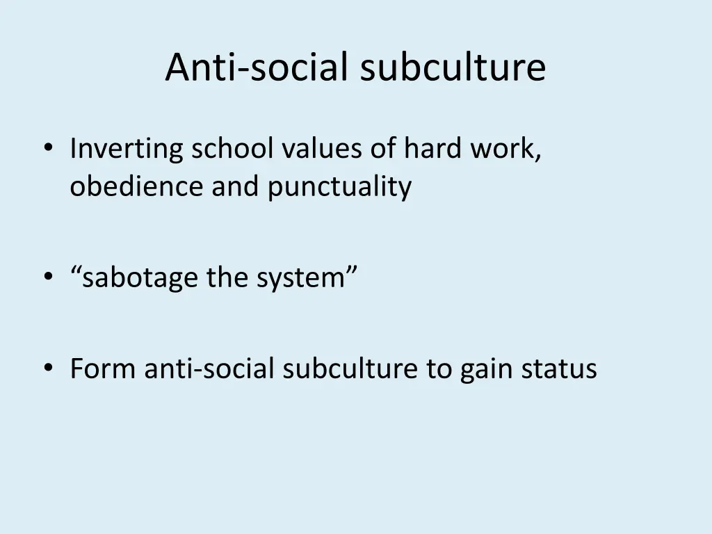 anti social subculture 1