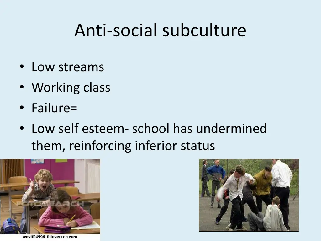 anti social subculture