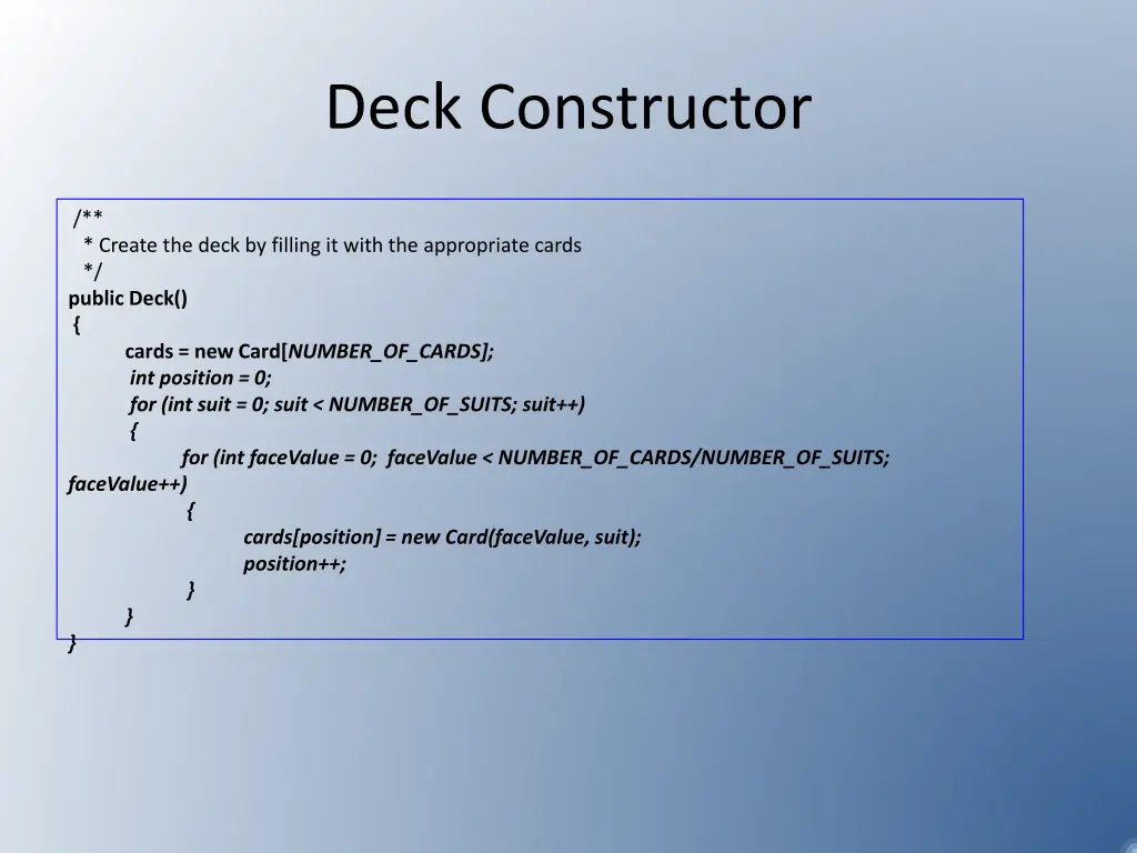 deck constructor