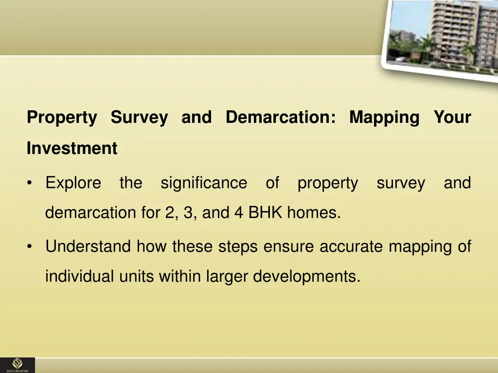 property survey and demarcation mapping your