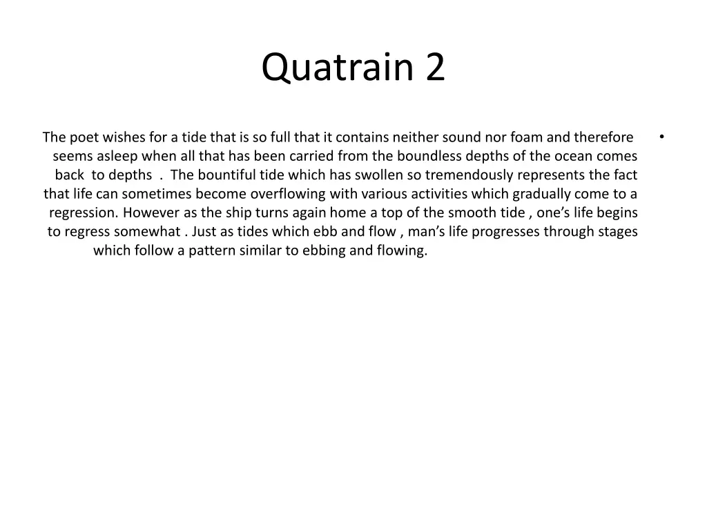 quatrain 2