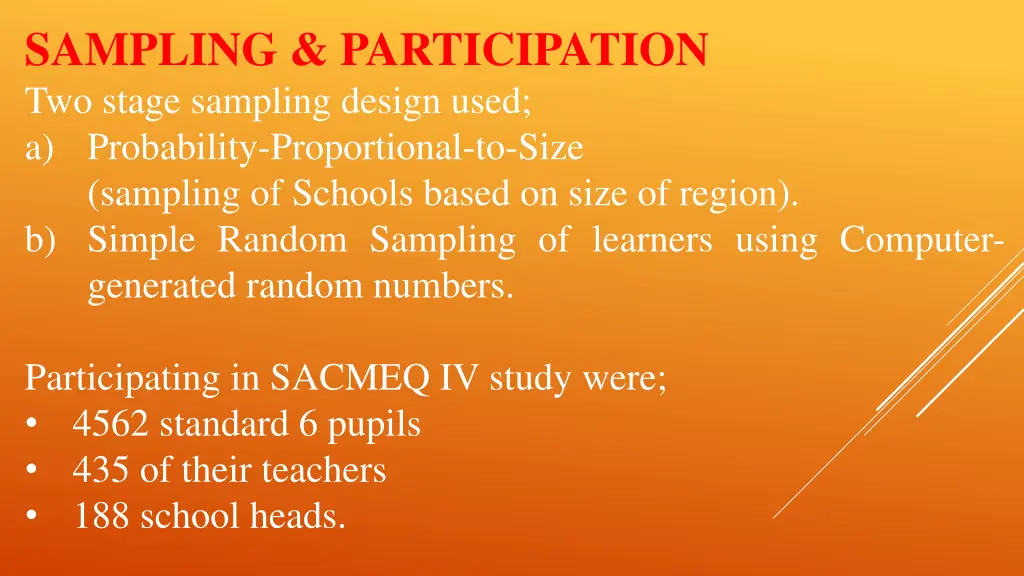 sampling participation two stage sampling design