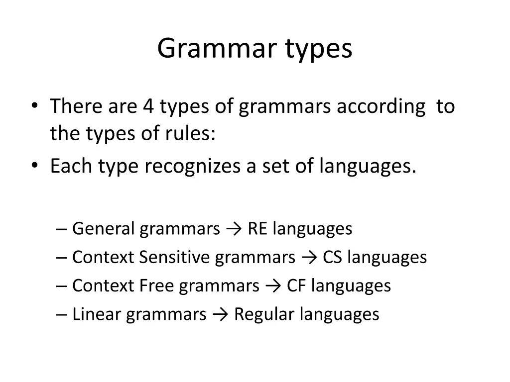 grammar types 1