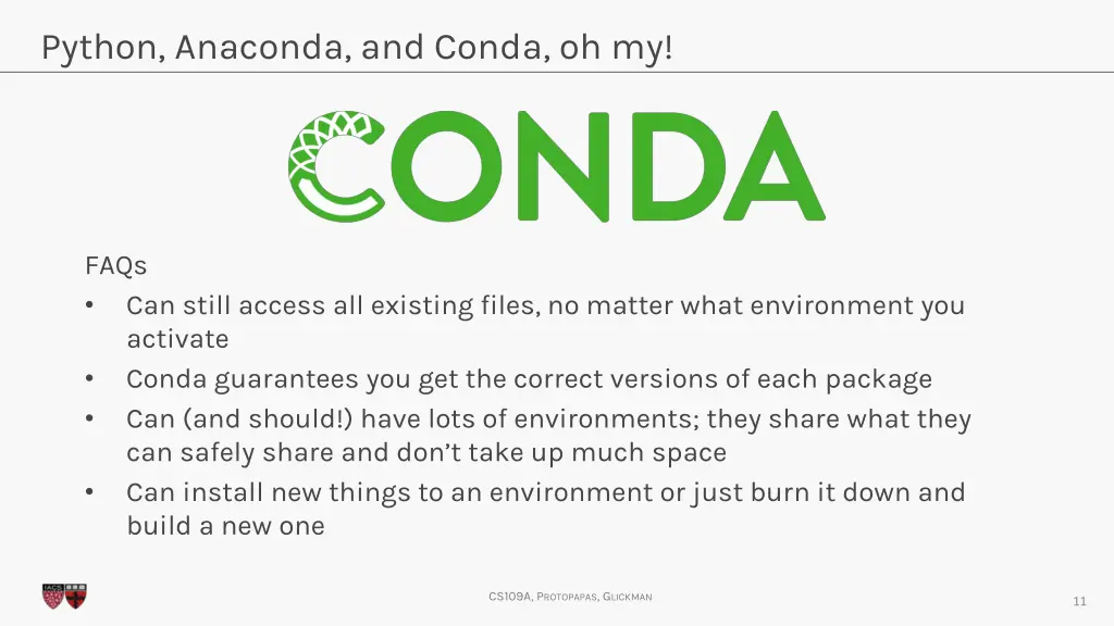 python anaconda and conda oh my 1