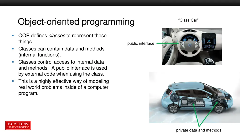 object oriented programming