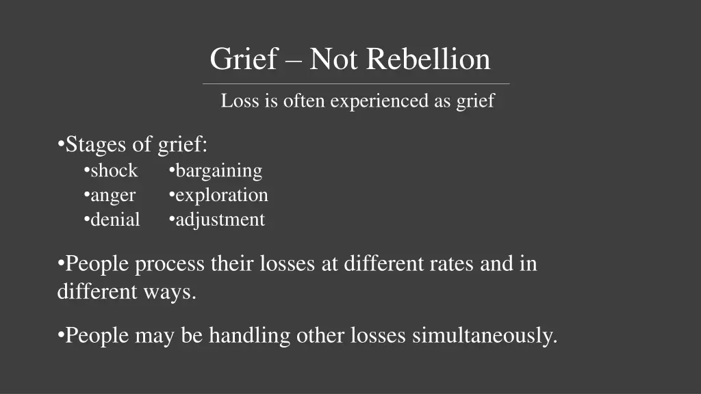 grief not rebellion 1