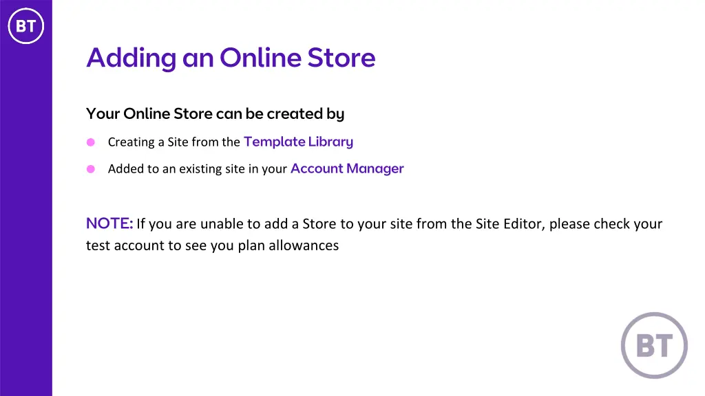 adding an online store