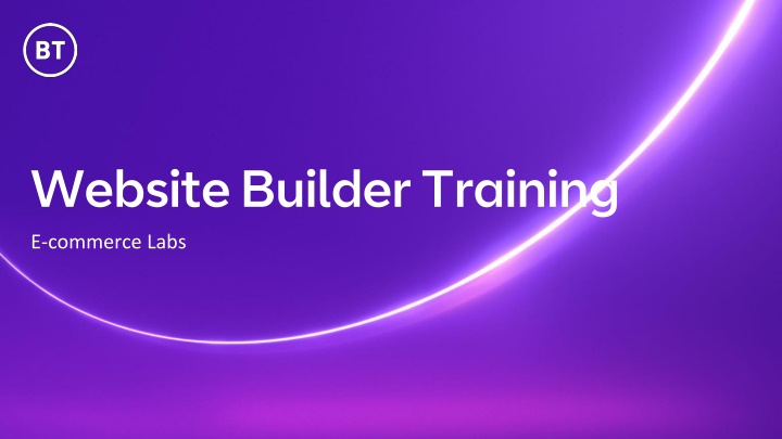 website builder training