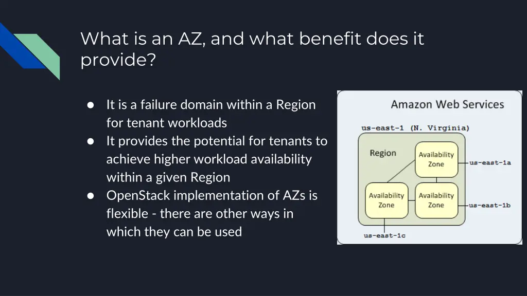 what is an az and what benefit does it provide