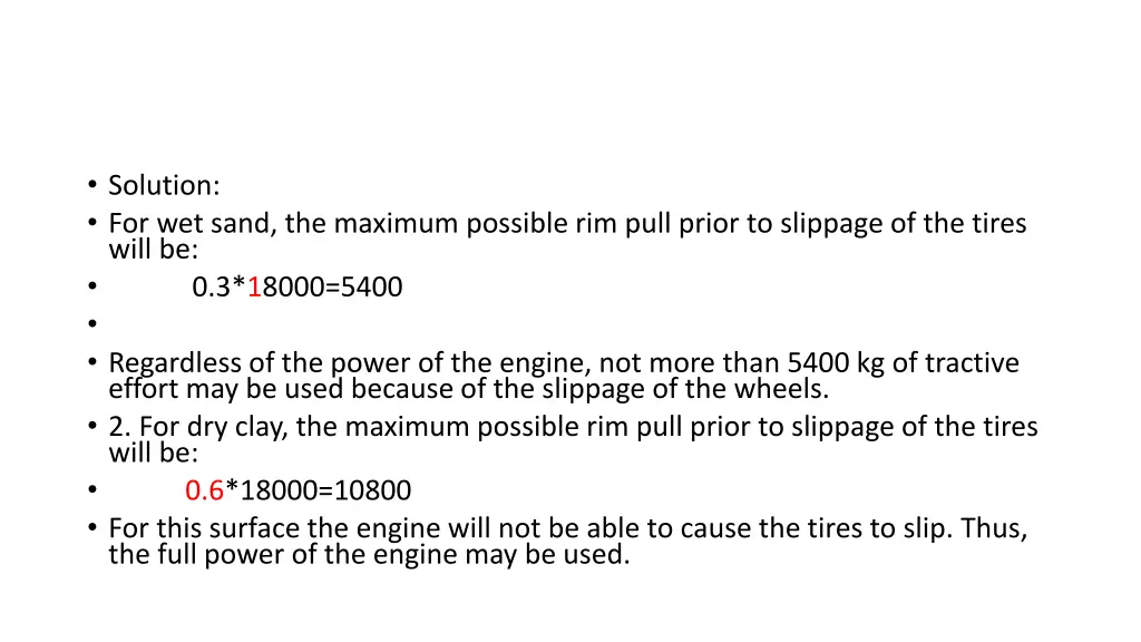 solution for wet sand the maximum possible